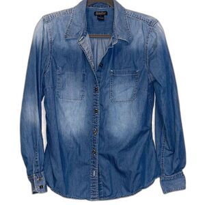 Lucky Brand cotton blue shirt Size L